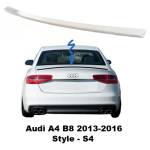  Заден спойлер за багажник за Audi A4-B8 2013-2016
