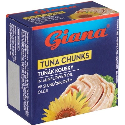 Giana Tuniak kúsky v slnečnicovom oleji 80 g