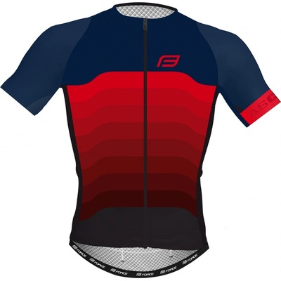 Force ASCENT krátký rukáv modro-červený – Hledejceny.cz