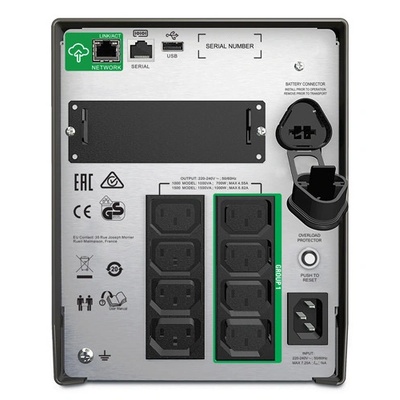 APC Smart-UPS SMT1000IC 1000VA SmartConnect непрекъсваемо захранване USB (SMT1000IC)