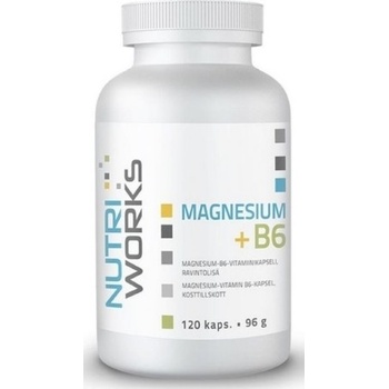 NutriWorks Magnesium + B6 120 kapsúl
