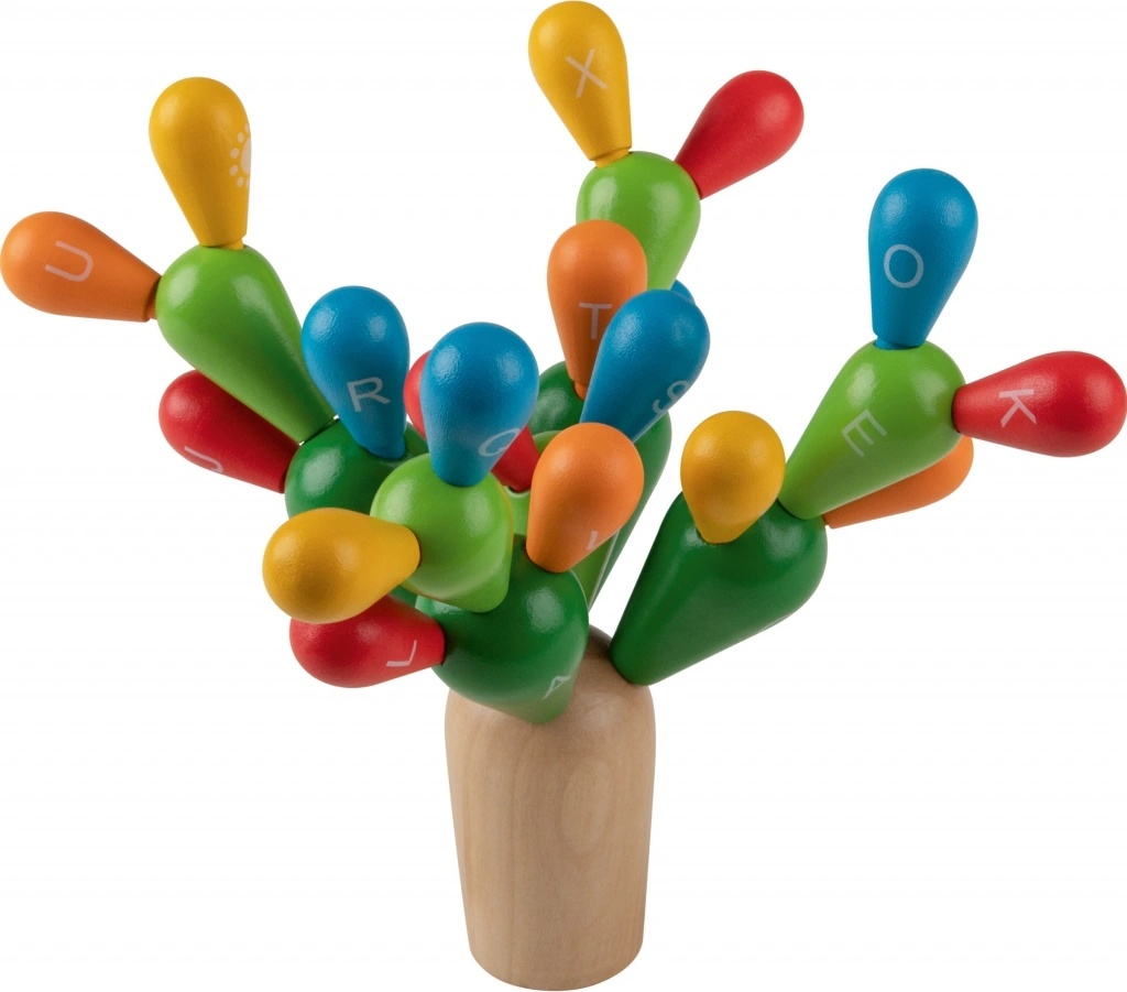 Montessori Playtive Devn motorick hra (devn kaktus  rovnovha) -  Heureka.cz