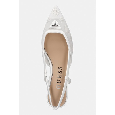Guess обувки с ток YANNO (FLJYNO.FAB05.WHITE)