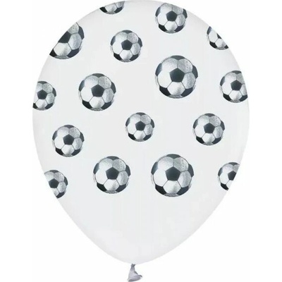 Godan Biele balóny s motívom futbalovej lopty –