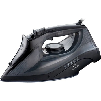 Elekom Ютия за гладене с пара ЕК-290 С, Керамична плоча, Регулируем термостат, 3000w, резервоар- 450 мл, Антикапкова система (ЕК-290 С)