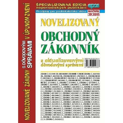 Novelizovaný Obchodný zákonník 8/2026