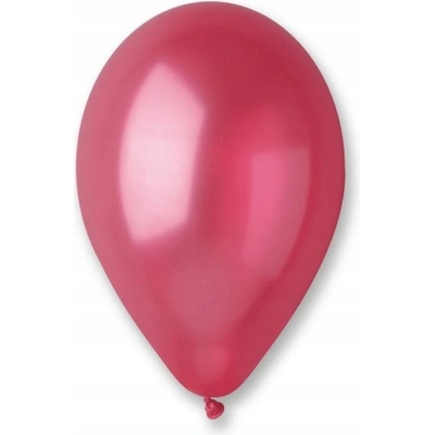 Smart Balónky metalické červené průměr 26 cm