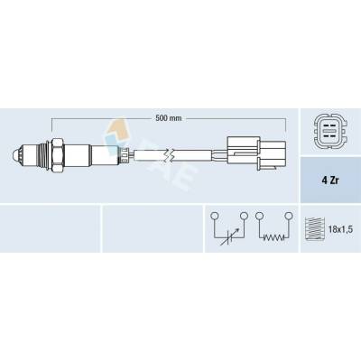 Lambda sonda FAE 77344