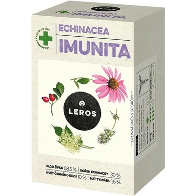 Leros Čaj Echinacea imunita 20 x 2 g