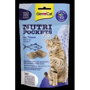 Image 1 of GimCat Nutri Pockets Fish Хрупкави джобчета с риба тон 60gr