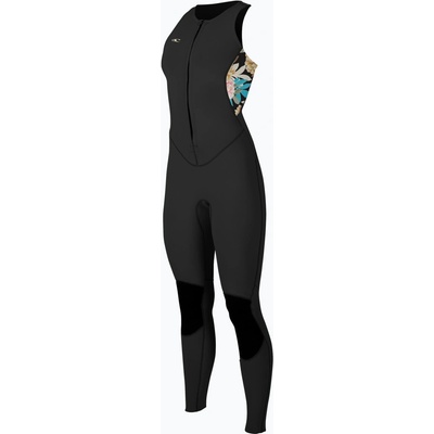 Dámsky O'Neill Bahia 1.5mm Front Zip black/mikah floral/black