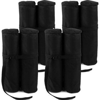 Kingsleeve Závaží na nohy party stanu, 4 ks, černá 102534