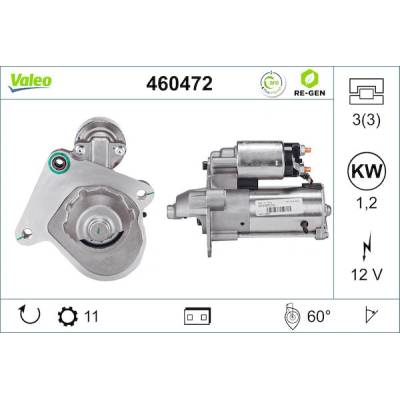Startér VALEO 460472