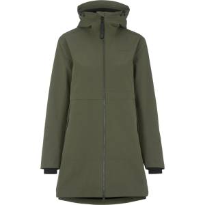 Didriksons Дамско палто Didriksons Women's Elena Parka Coat - Deep Green - размер 44 (EU) (102-4158-0316)