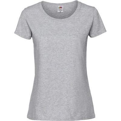 Fruit of the Loom Dámske triko 61 424 0 Heather Grey
