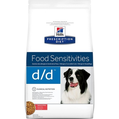 Hill’s Prescription Diet D/D Food Sensitivities Salmon & Rice 2 x 12 kg