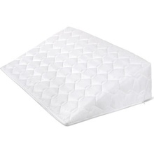 Bellatex Klínový podhlavník s proševem bílý 80x50x20