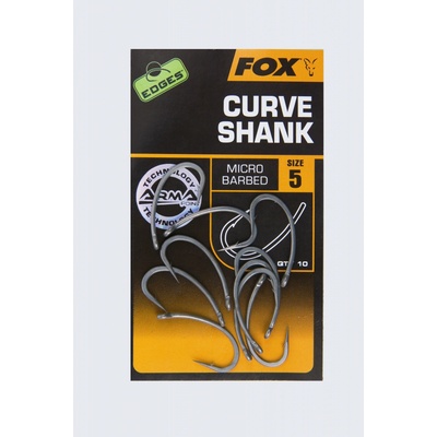 FOX EDGES HOOK CURVE SHANK Micro Barbed vel.4 10ks