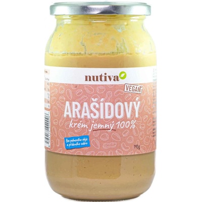 Nutiva Jemný arašidový krém 790 g