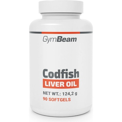 GymBeam Olej z tresčej pečene 90 kapsúl