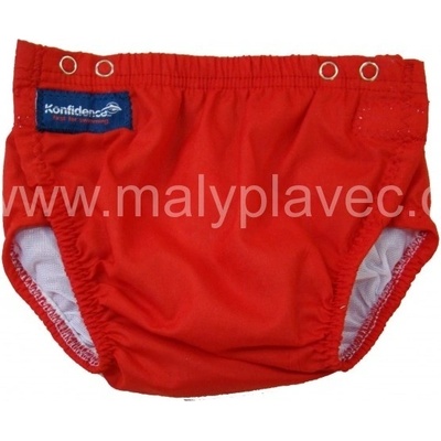 Konfidence plenky na plavání Swim Nappies červené