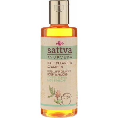 Sattva Bylinný vlasový šampón s medom a mandľou 210 ml