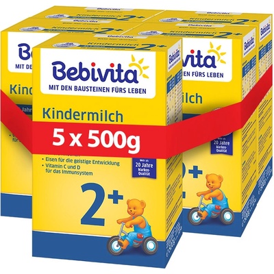 BEBIVITA Nápoj instantní mléčný JUNIOR 2+ od 2 let, 500 g