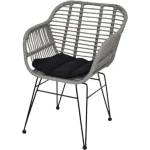 Bogdan Furniture Am Стол АМ-282-К1 сив/черен