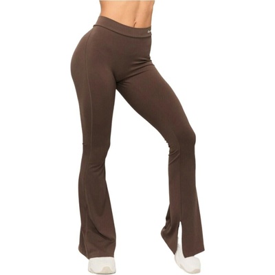 Dámske V-back nohavice Fierce Cappuccino GymBeam