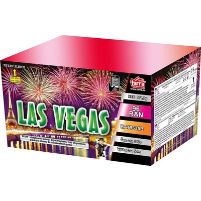Tarra pyrotechnik Ohňostroj LAS VEGAS 96 ran multikalibr