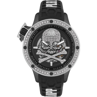 Philipp Plein PWUAA0123 Hyper Sport Automatic Mens Watch 46mm 5ATM мъже (PWUAA0123 Hyper Sport Automatic Mens Watch 46mm 5ATM)
