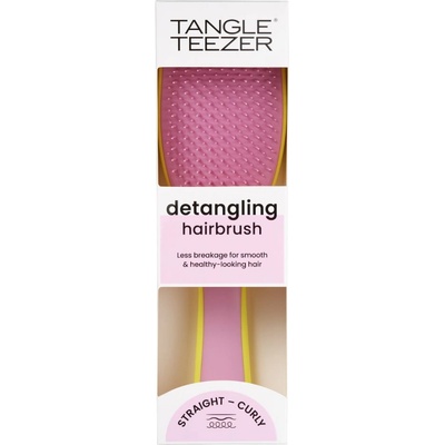 Tangle Teezer Ultimate Detangler Hyper Yellow & Rosebud Четка за коса дамски