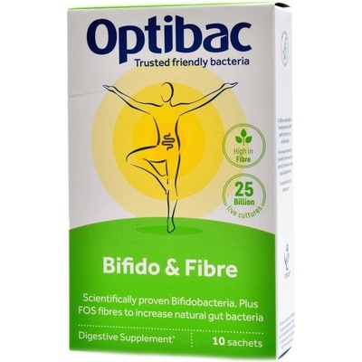 Optibac Bifido & Fibre 10 x 6 g sáčok