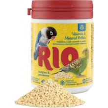 RIO vitamínové a minerální pelety pro andulky a střední papoušky 120 g