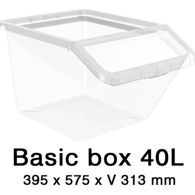 Mikawi Basic Box Úložný box so šikmým čelom 40 L 15-2287