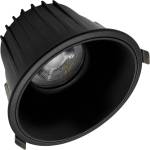 ELMARK EL-DL6819 LED ЛУНА 12W 230V 3CCT ЧЕРНА IP65 (92DL681912CCT/BL)