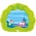 Paradiso Toys Черупка за пясък и вода Ocean Green (T00764)