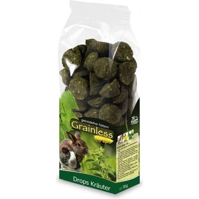 JR FARM - Grainless дропс с билки за гризачи - 140 гр