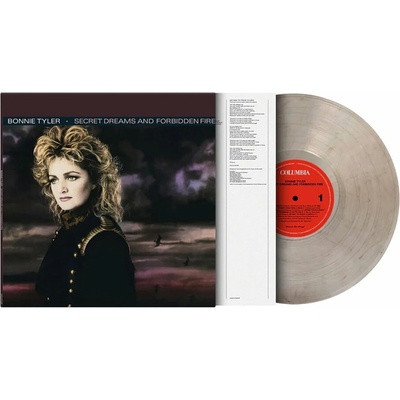 Tyler Bonnie - Secret Dreams and Forbidden Fire (Coloured Transparent Crystal Clear & Black Marbled Vinyl, Re-Issue) - Vinyl LP