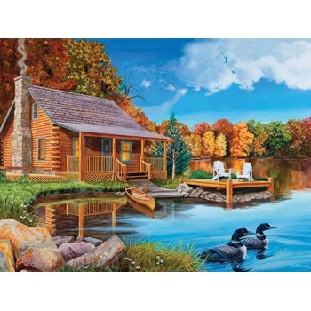 Cobble Hill - Puzzle Loon Lake - 500 piese