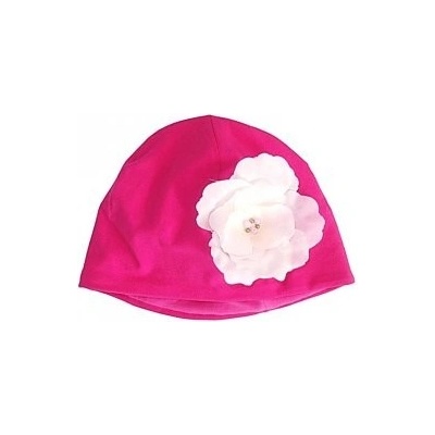 pinkie dětská čepice s kytkou Flower