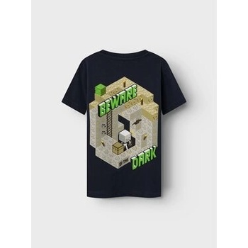 Name It t-shirt Minecraft 13223582 tmavomodrá