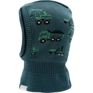 maximo Зимна шапка (beanie) maximo Mini Boys' Slouch Beanie Construction Vehicles Balaclava - Dark Slate - размер 47-49 cm (904-5114-0211)