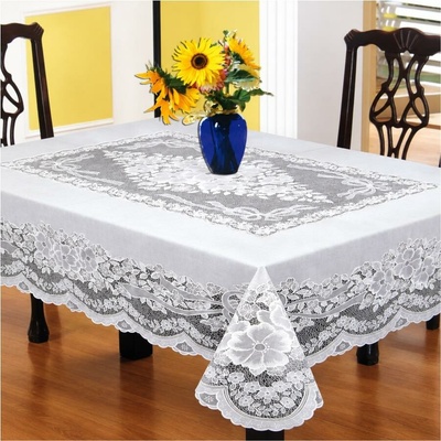 IMPOL TRADE Obrus PVC ZT620 čipkovaný vinylový obrus 120x150 cm