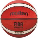 Molten Баскетболна топка Molten, одобрена от FIBA, каучук, размер 6