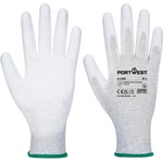 Portwest ab199 esd / Антистатични ръкавици, 12 броя в опаковка - Сиви xxs (ab199grrxxs)