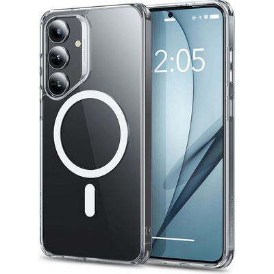 ESR Силиконов кейс с MagSafe за Samsung Galaxy S25 Plus от ESR Classic Hybrid Halolock - Clear (4894240253267)