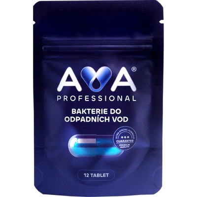 AVA Professional Bakterie do ČOV a septiku pro Hotely-Penziony-Restaurace Počet balení: 1 balení (12 tablet) – Sleviste.cz