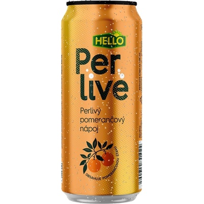 HELLO Perlivé pomeranč 12 x 330 ml