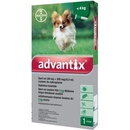 Veterinárne prípravky Advantix spot-on pre psy do 4 kg 1 x 0,1 ml